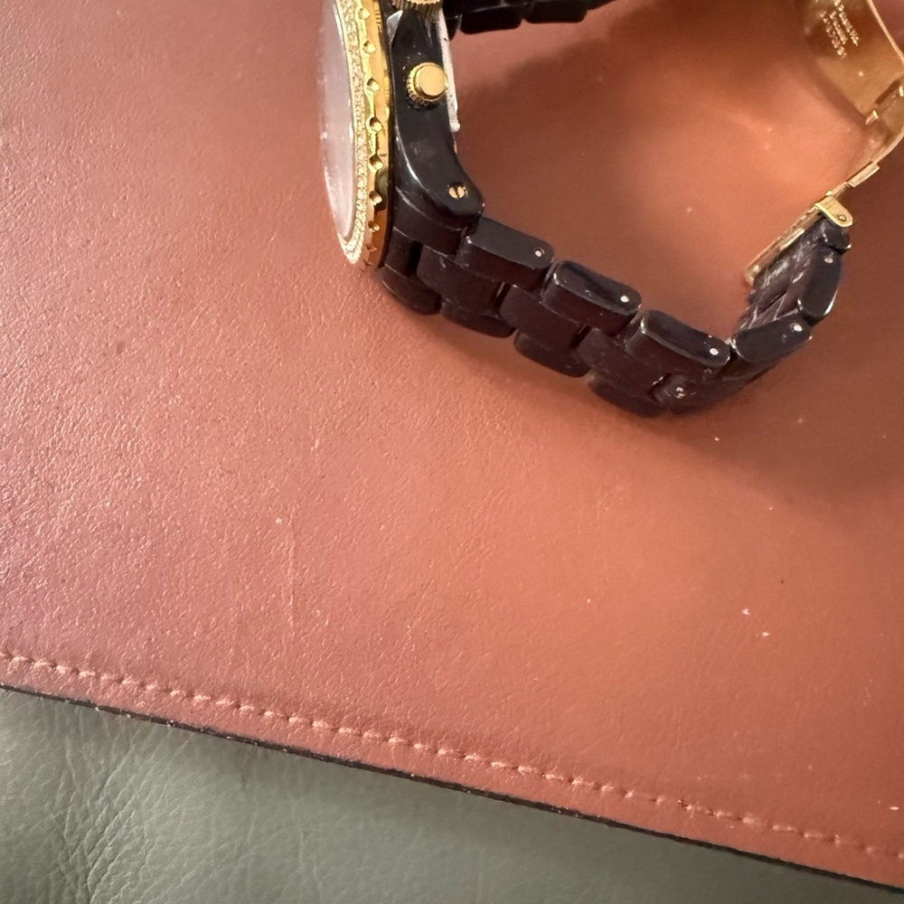 Black and Gold Watch